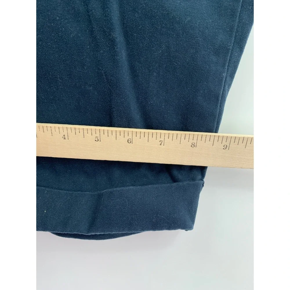Vintage Polo Ralph Lauren Pants Mens 40x32 Blue Pleated Cuffed Hammond Chino